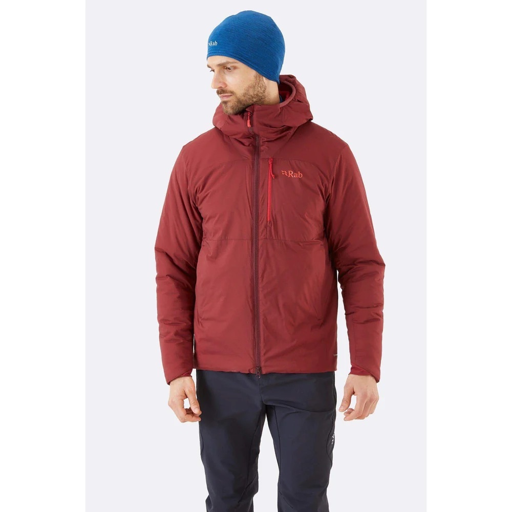 Rab Xenair Alpine Men's Jacket Mens Medium Oxblood Red NWT!